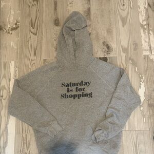 Vici Heather Gray Shopping Hoodie